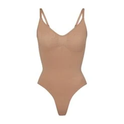 SEAMLESS SCULPT THONG BODYSUIT | SIENNA