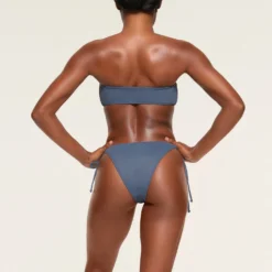 SWIM MICRO BANDEAU BIKINI TOP | MEDIUM DENIM WASH -SWIM Sales Store SKIMS SWIM BT BAN 3661 PB MDW 0021