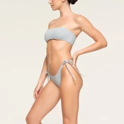 SWIM MICRO BANDEAU BIKINI TOP | FADED DENIM WASH -SWIM Sales Store SKIMS SWIM BT BAN 3661 PC FDW 0030