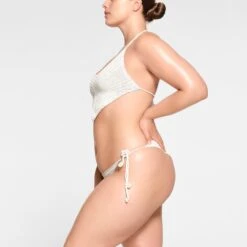 CROCHET SWIM HANDKERCHIEF TOP | MARBLE 7 CROCHET SWIM HANDKERCHIEF TOP | MARBLE -SWIM Sales Store SKIMS SWIM BT HLT 2810 MA MBL 1010 SD