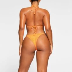 CROCHET SWIM HANDKERCHIEF TOP | NEON ORANGE 8 CROCHET SWIM HANDKERCHIEF TOP | NEON ORANGE -SWIM Sales Store SKIMS SWIM BT HLT 2810 MD NOG 0938 BK