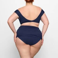 SHAPING SWIM OFF THE SHOULDER BIKINI TOP | MIDNIGHT -SWIM Sales Store SKIMS SWIM BT PLG 2788 FC MDN 0050 BK x2 ebeec921 10f4 42cd a813 030e4719e41b