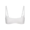 SHAPING SWIM RUCHED UNDERWIRE BIKINI TOP | MARBLE