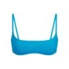 SWIM MICRO SCOOP BIKINI TOP | TURQUOISE
