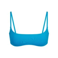 SWIM MICRO SCOOP BIKINI TOP | TURQUOISE