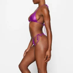 METALLIC SWIM SKIMPY TRIANGLE TOP | DRAGON FRUIT -SWIM Sales Store SKIMS SWIM BT TRI 2803 DB DRF 0006