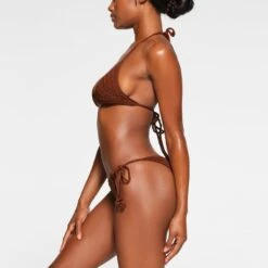 CROCHET SWIM TRIANGLE BIKINI TOP | JASPER -SWIM Sales Store SKIMS SWIM BT TRI 2809 MB JSP 1168 SD