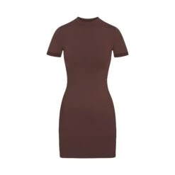 SWIM T-SHIRT DRESS | COCOA