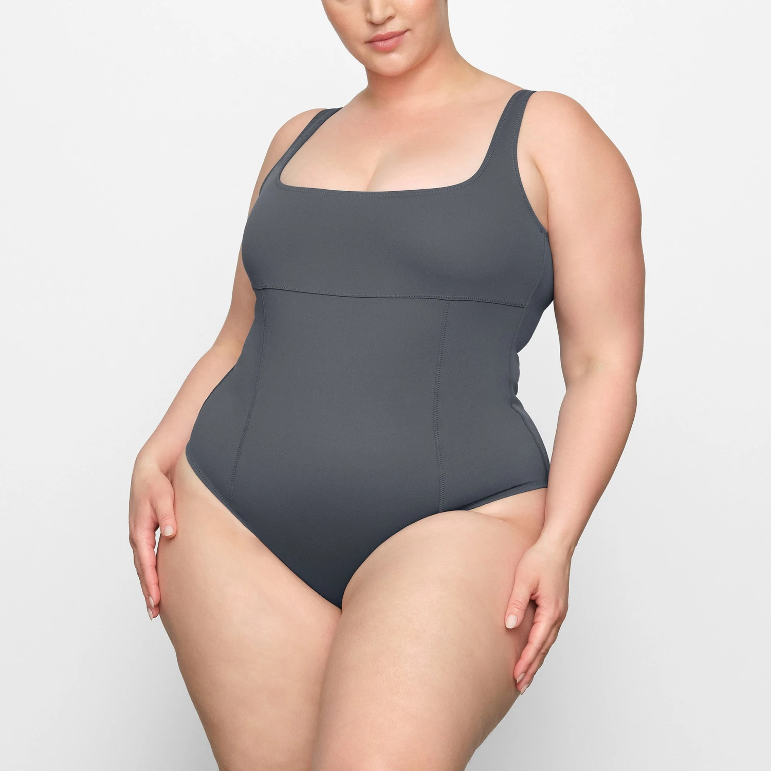 SHAPING SWIM TANK ONE PIECE | GUNMETAL 2 SHAPING SWIM TANK ONE PIECE | GUNMETAL - Image 2