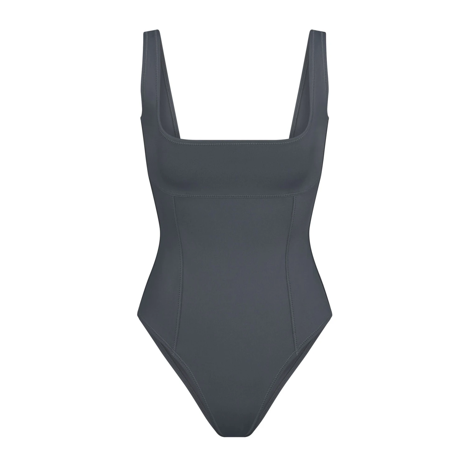 SHAPING SWIM TANK ONE PIECE | GUNMETAL 1 SHAPING SWIM TANK ONE PIECE | GUNMETAL