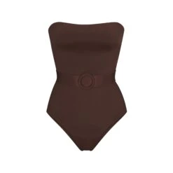 SHAPING SWIM STRAPLESS ONE PIECE | COCOA