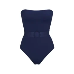 SHAPING SWIM STRAPLESS ONE PIECE | MIDNIGHT