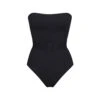 SHAPING SWIM STRAPLESS ONE PIECE | ONYX