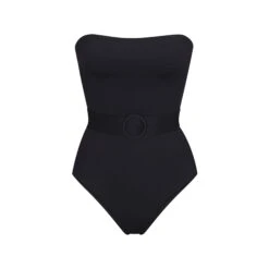 SHAPING SWIM STRAPLESS ONE PIECE | ONYX