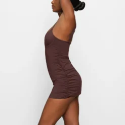 SHAPING SWIM RUCHED ONE PIECE | COCOA -SWIM Sales Store SKIMS SWIM OP BRF 2773 FB COA 0008 SD x1 b5a44029 54f7 43ac aade c2f4785a5d41