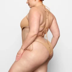 SWIM LACE UP MONOKINI | OCHRE -SWIM Sales Store SKIMS SWIM OP BRF 2794 CC OCH 0010 SD