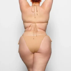 SWIM LACE UP MONOKINI | OCHRE -SWIM Sales Store SKIMS SWIM OP BRF 2794 CC OCH 0017 BK