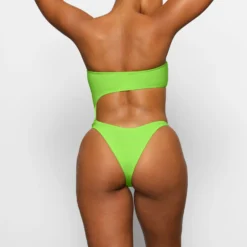 SWIM STRAPLESS MONOKINI | NEON GREEN -SWIM Sales Store SKIMS SWIM OP BRF 2795 CA NGE 0029 BKa