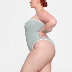 ZIP-UP SWIM STRAPLESS ONE PIECE | PACIFIC -SWIM Sales Store SKIMS SWIM OP BRF 3025 HC PAC 0013 SD 0defac87 4963 45b1 a019 855c9516c0a6