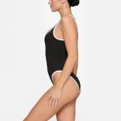 ZIP-UP SWIM SCOOP NECK ONE PIECE | ONYX -SWIM Sales Store SKIMS SWIM OP BRF 3026 HD ONX 0011 SD 3e05976e 258d 43e8 8f41 fb2eaa469fe8