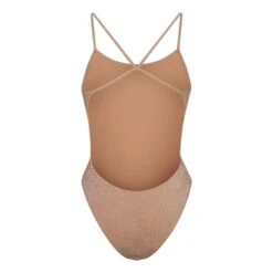 GLITTER SWIM ONE PIECE | SIENNA -SWIM Sales Store SKIMS SWIM SW BDY 0110 SIE B
