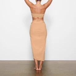 SWIM BANDEAU BIKINI TOP | OCHRE -SWIM Sales Store SKIMS SWIM SW BND 0777 MM OCH BK2