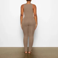 SKIMS SPORT SWIM FULL LENGTH SUIT | DESERT -SWIM Sales Store SKIMS SWIM SW BSF 0070 AA DES 0011 BK