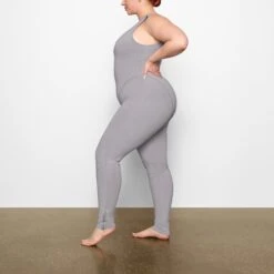 SKIMS SPORT SWIM FULL LENGTH SUIT | CHROME 8 SKIMS SPORT SWIM FULL LENGTH SUIT | CHROME -SWIM Sales Store SKIMS SWIM SW BSF 0070 AC CHM 0008 SD