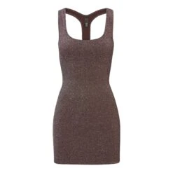 GLITTER SWIM METALLIC DRESS | COCOA