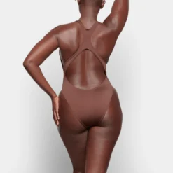 SWIM CUT OUT MONOKINI | COCOA -SWIM Sales Store SKIMS SWIM SW MKN 0012 TA COA 0012 BK scaled