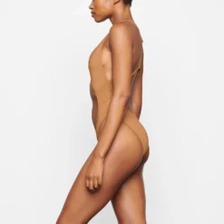 SWIM CUT OUT MONOKINI | ALMOND -SWIM Sales Store SKIMS SWIM SW MKN 0012 TD ALM 0007 SD