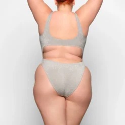 GLITTER SWIM MONOKINI | NICKEL -SWIM Sales Store SKIMS SWIM SW MKN 0109 NIC ZB 0017 BK x1 507529f3 241a 4269 8d86 53eb4ab98549