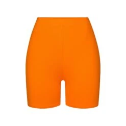 SWIM MID WAIST SHORT | ORANGE