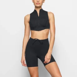 SKIMS SPORT SWIM MID THIGH SHORT | ONYX -SWIM Sales Store SKIMS SWIM SW MWS 0053 AD ONX 0017 FR