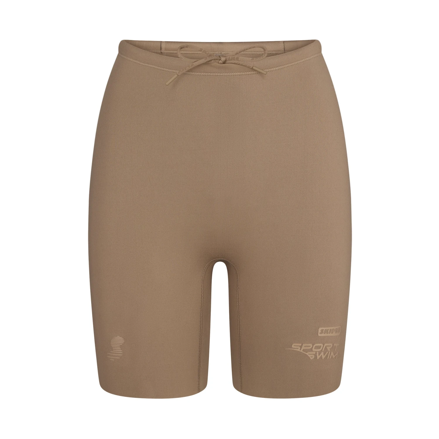 SKIMS SPORT SWIM MID THIGH SHORT | DESERT 1 SKIMS SPORT SWIM MID THIGH SHORT | DESERT