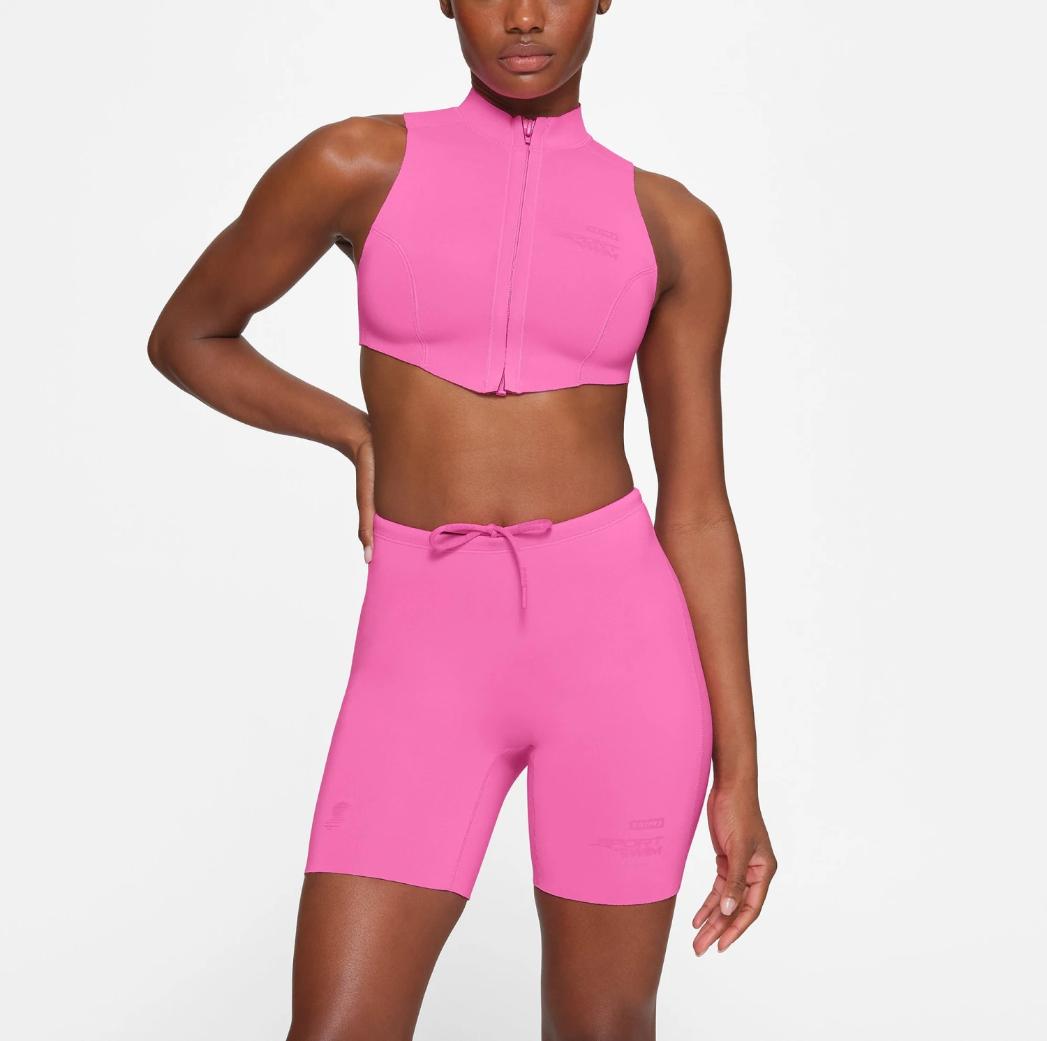 SKIMS SPORT SWIM MID THIGH SHORT | TAFFY 2 SKIMS SPORT SWIM MID THIGH SHORT | TAFFY - Image 2