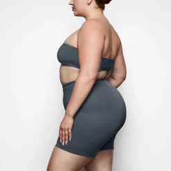 SHAPING SWIM SHORT | GUNMETAL -SWIM Sales Store SKIMS SWIM SW MWS 0122 RB GUN 013 SD