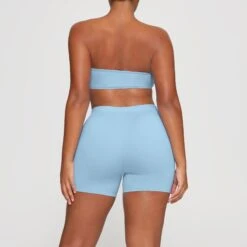 SWIM MID WAIST SHORT | IRIS BLUE -SWIM Sales Store SKIMS SWIM SW MWS 0750 HA IRB 0010