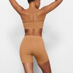 SWIM MID WAIST SHORT | ALMOND -SWIM Sales Store SKIMS SWIM SW MWS 0750 MM ALM BK