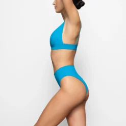 SWIM PLUNGE BIKINI TOP | TURQUOISE -SWIM Sales Store SKIMS SWIM SW PLG 0742 CD TRQ 0012 SD