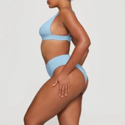 SWIM PLUNGE BIKINI TOP | IRIS BLUE -SWIM Sales Store SKIMS SWIM SW PLG 0742 HA IRB 0007