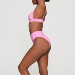 SWIM PLUNGE BIKINI TOP | LIGHT PINK -SWIM Sales Store SKIMS SWIM SW PLG 0742 HB LPK 0008