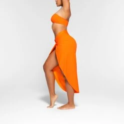 SWIM SARONG SKIRT | ORANGE -SWIM Sales Store SKIMS SWIM SW SKT 0016 OA ORG 0018 SD