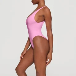SWIM SCOOP NECK ONE PIECE | LIGHT PINK -SWIM Sales Store SKIMS SWIM SW SNO 0044 HB LPK 0006