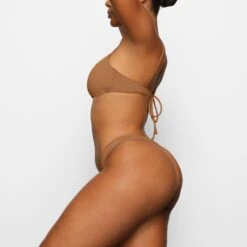 SWIM MICRO TANGA BIKINI BOTTOMS | ALMOND -SWIM Sales Store SKIMS SWIM SW TAN 0147 CA ALM 0011 SD