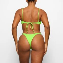 SWIM MICRO TANGA BIKINI BOTTOMS | NEON GREEN -SWIM Sales Store SKIMS SWIM SW TAN 0147 CA NGE 0017 BKa