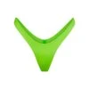SWIM MICRO TANGA BIKINI BOTTOMS | NEON GREEN
