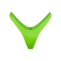 SWIM MICRO TANGA BIKINI BOTTOMS | NEON GREEN
