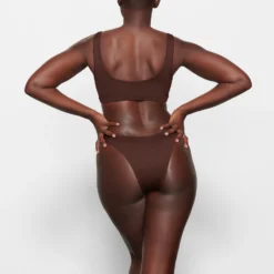 SWIM CHEEKY TANGA BOTTOMS | COCOA -SWIM Sales Store SKIMS SWIM SW TAN 0783 MK COA BK