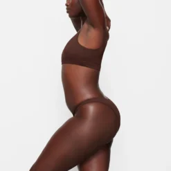 SWIM CHEEKY TANGA BOTTOMS | COCOA -SWIM Sales Store SKIMS SWIM SW TAN 0783 MK COA SD